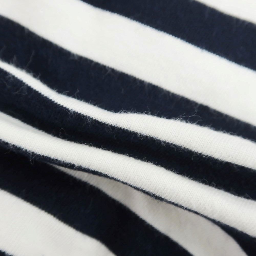 [Used] COMME des GARCONS SHIRT Cotton Striped Long Sleeve T-Shirt White x Navy [Size S] [WHT] [S/S/A/W] [Condition Rank C] [Men&