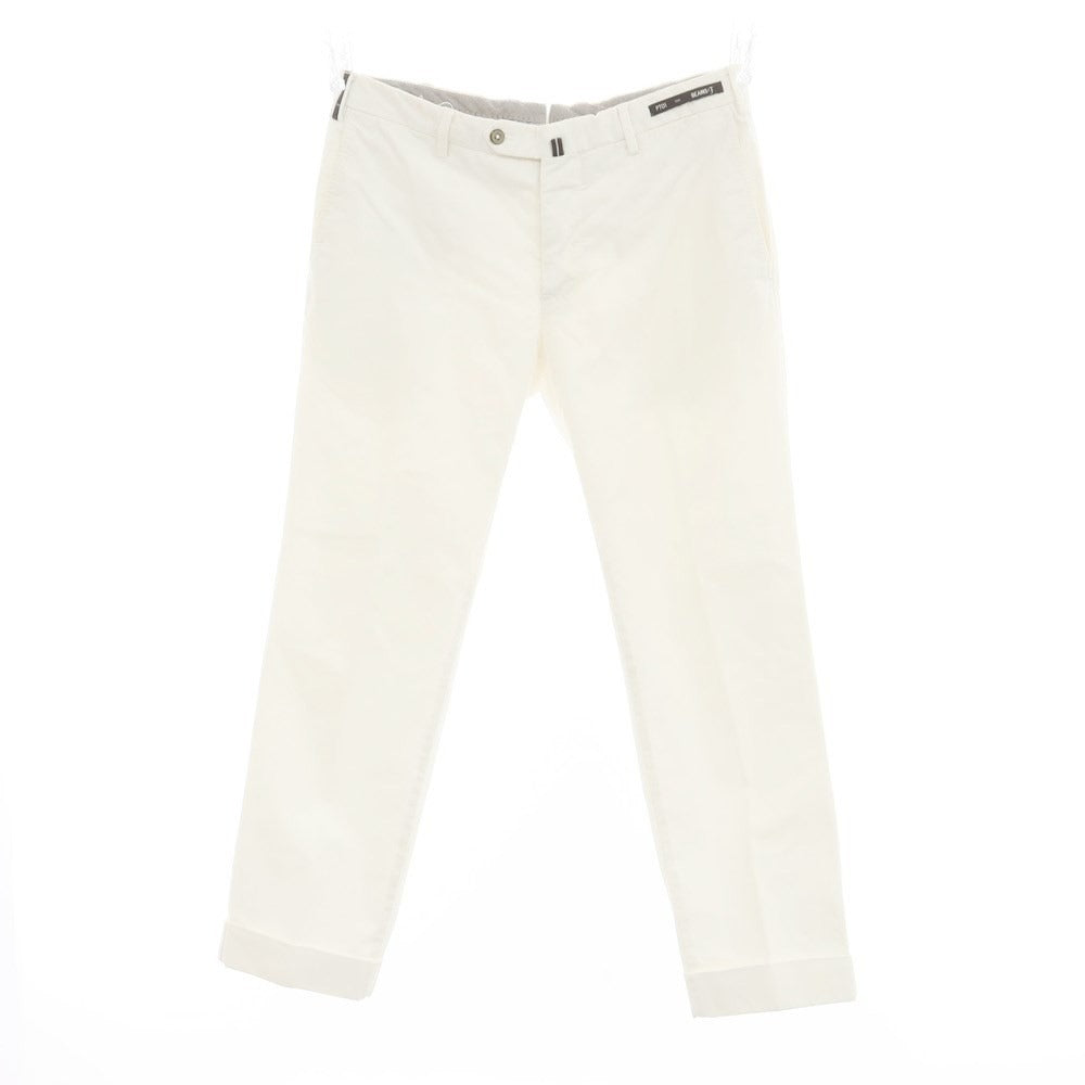 [Used] PT01 Cotton Casual Slacks Pants White [50] [Condition Rank B] ​​[Men&