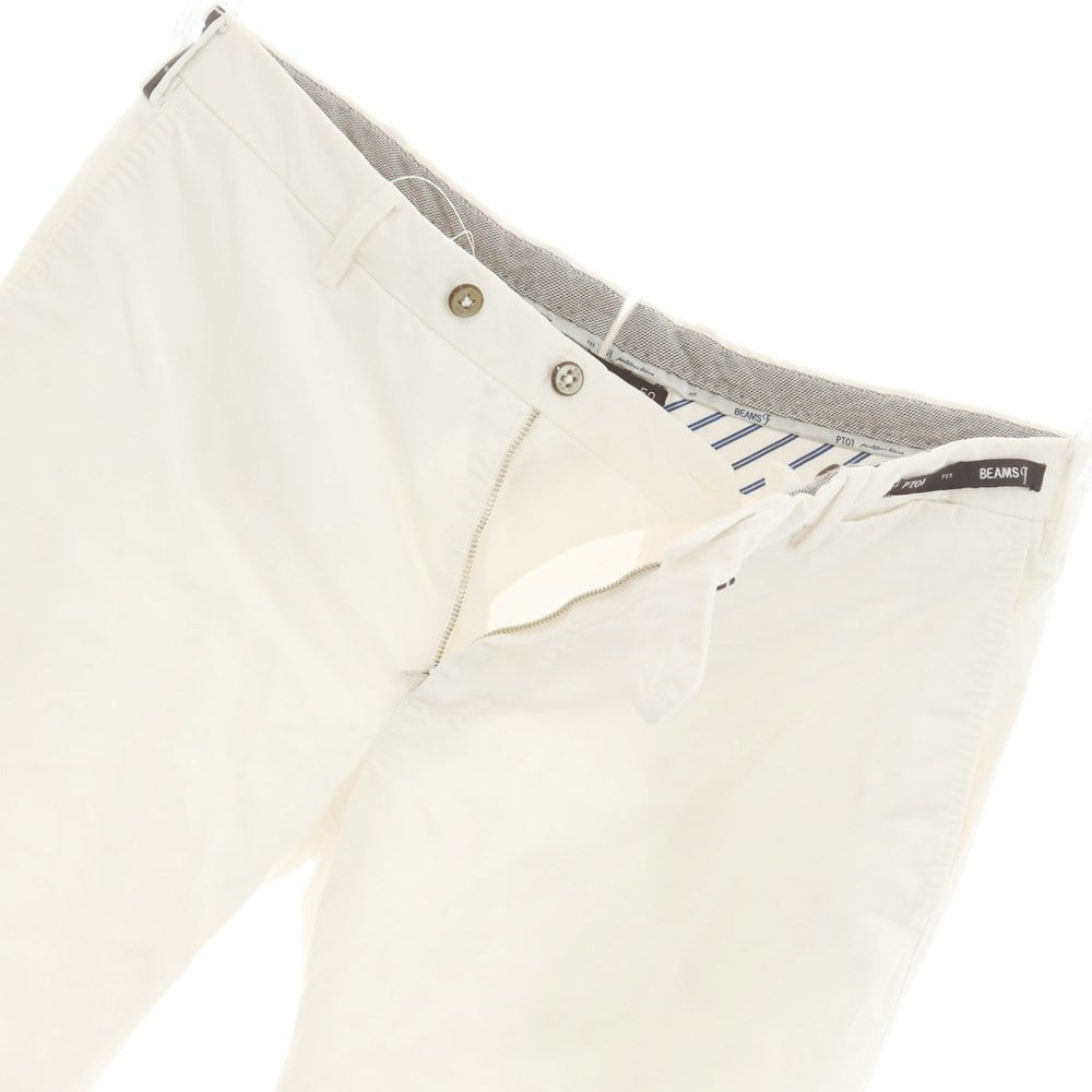 [Used] PT01 Cotton Casual Slacks Pants White [50] [Condition Rank B] ​​[Men&