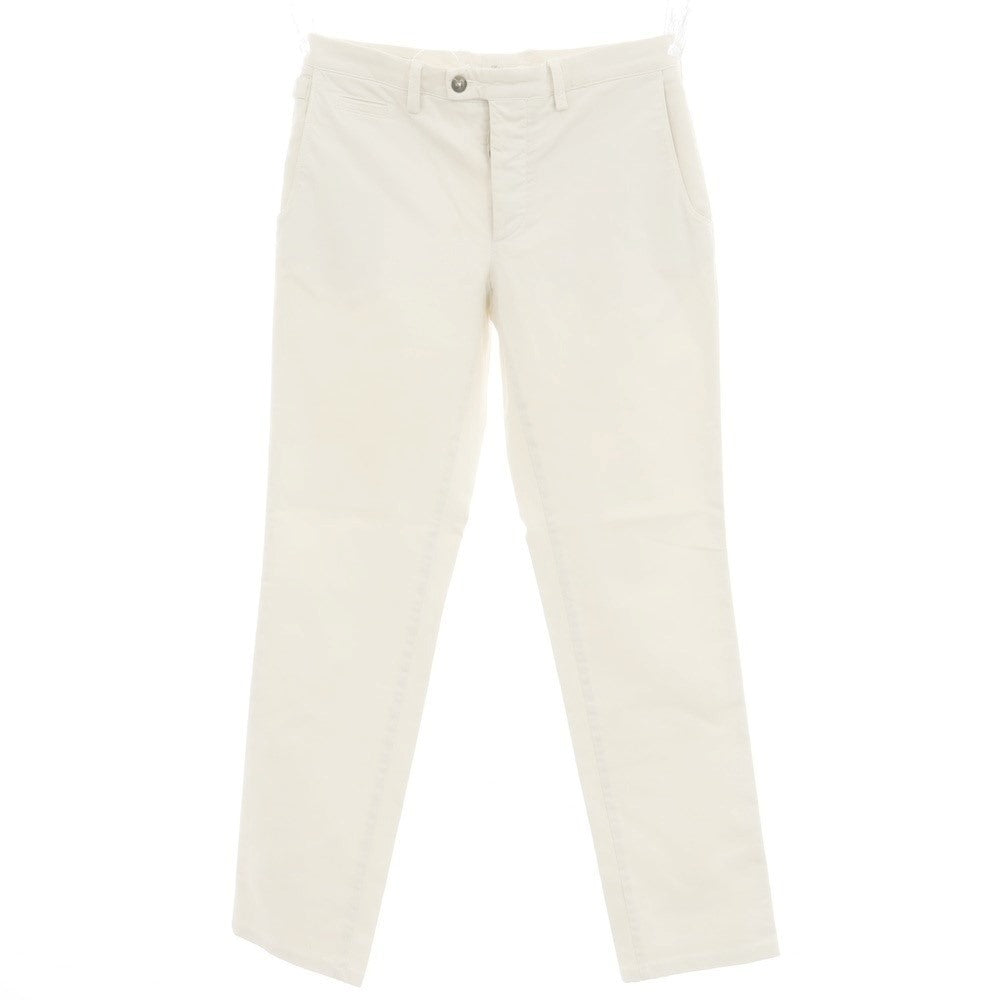 [Used] PIATTO Stretch Cotton Casual Slacks Pants Off White [50] [Condition Rank C] [Men&