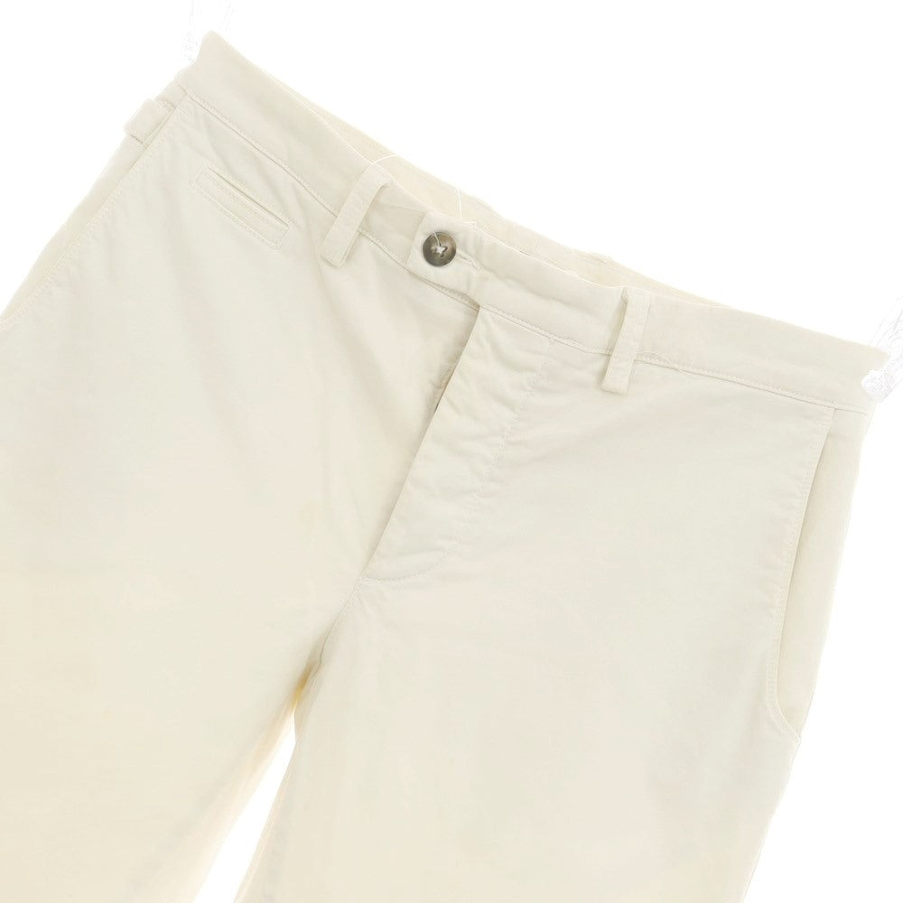 [Used] PIATTO Stretch Cotton Casual Slacks Pants Off White [50] [Condition Rank C] [Men&