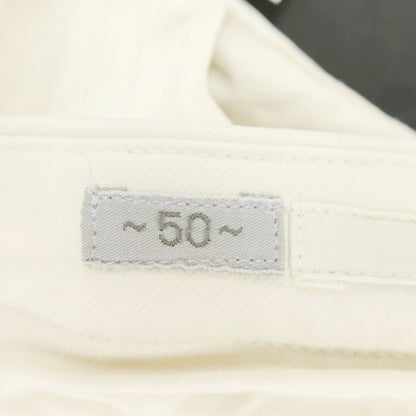 [Used] PIATTO Stretch Cotton Casual Slacks Pants Off White [50] [Condition Rank C] [Men&