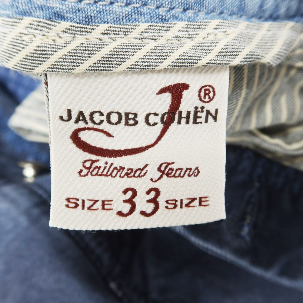 [Used] JACOB COHEN PW622 Stretch Color Denim Pants Jeans Grayish Blue [33] [Condition Rank C] [Men&