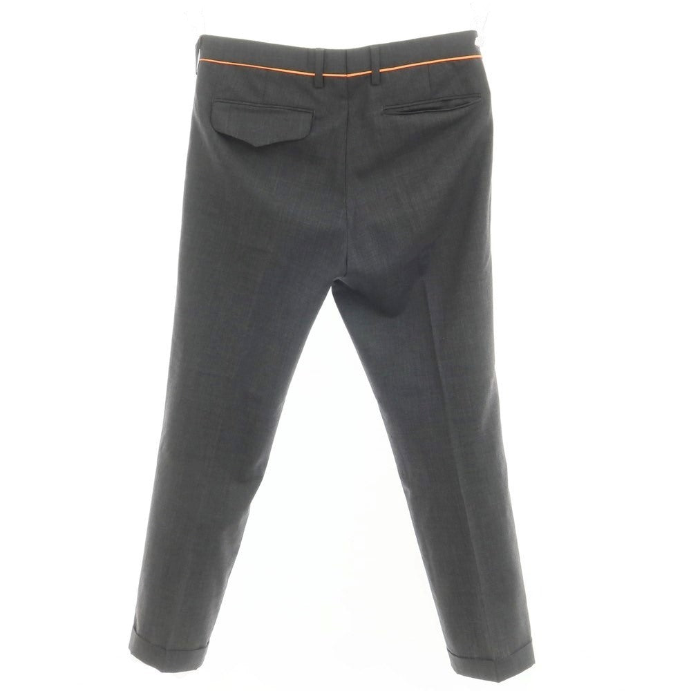 [Used] Kolor wool mohair casual slacks pants, dark gray x orange [2] [Condition rank B] ​​[Men&