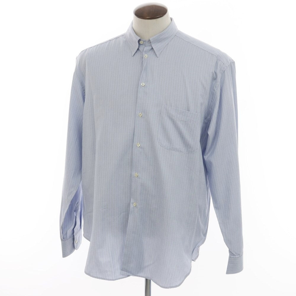 [Used] Giorgio Armani GIORGIO ARMANI Cotton Silk Snap Down Casual Shirt Light Blue [42] [Condition Rank A] [Men&