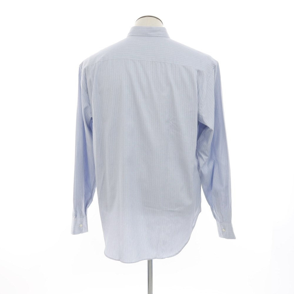 [Used] Giorgio Armani GIORGIO ARMANI Cotton Silk Snap Down Casual Shirt Light Blue [42] [Condition Rank A] [Men&