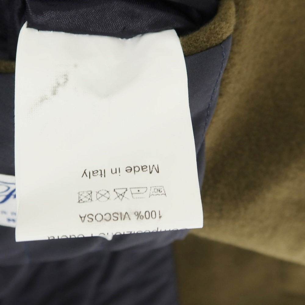 【中古】サルトリア フェスタ SARTORIA FESTA ウールナイロン 中綿 スタンドカラー ミリタリージャケット オリーブ【 44 】【 状態ランクC 】【 メンズ 】 [EPD]