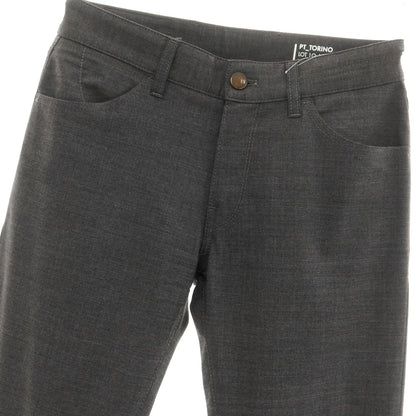 [Used] PT TORINO Stretch Wool 5 Pocket Pants Dark Grey [28] [Condition Rank B] ​​[Men&