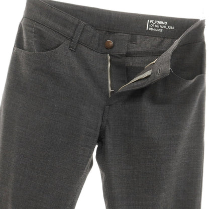 [Used] PT TORINO Stretch Wool 5 Pocket Pants Dark Grey [28] [Condition Rank B] ​​[Men&