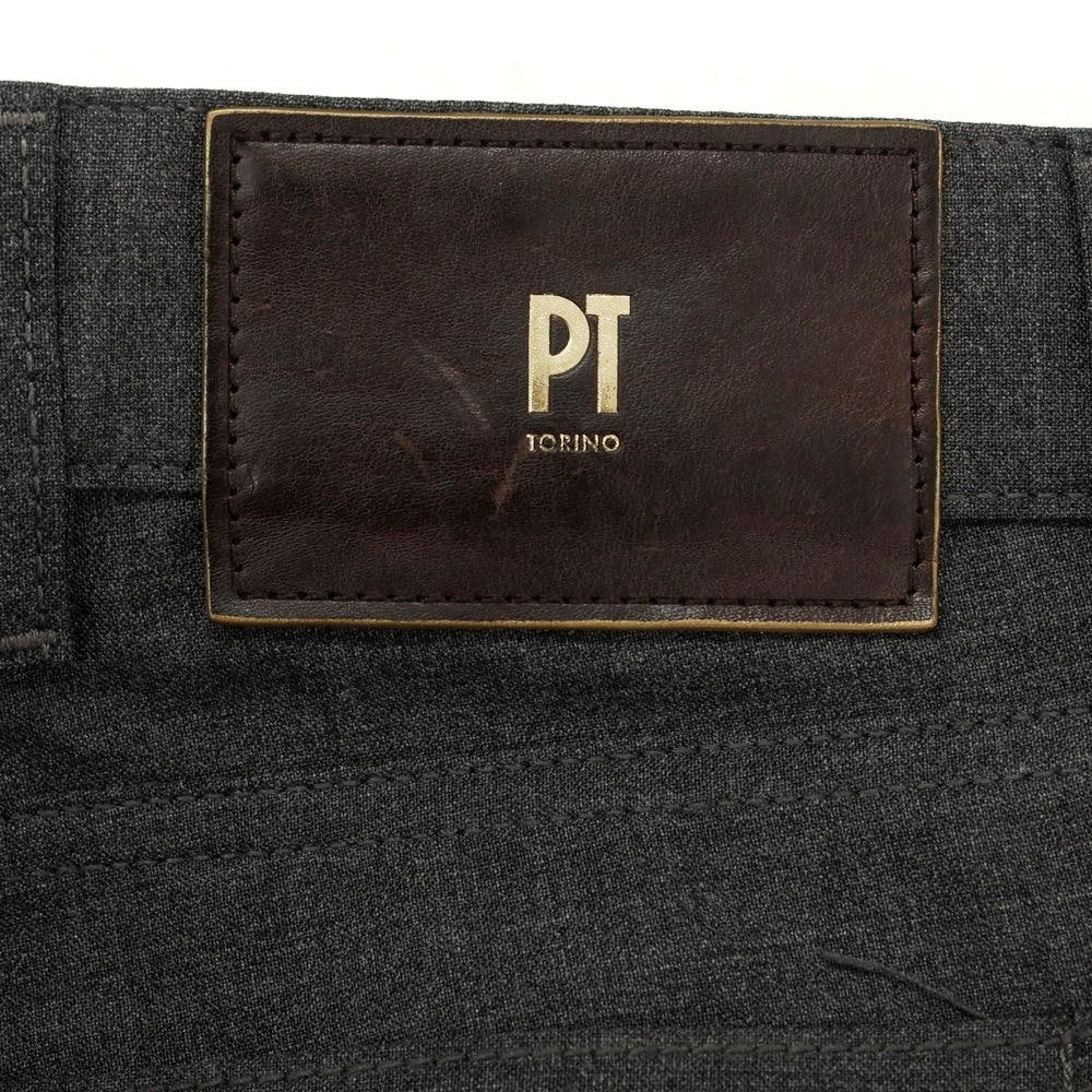 [Used] PT TORINO Stretch Wool 5 Pocket Pants Dark Grey [28] [Condition Rank B] ​​[Men&