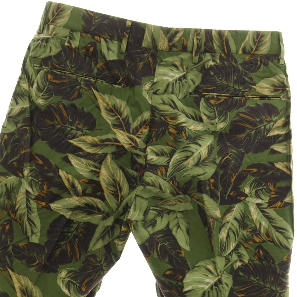 [Used] PT Torino PT TORINO BERMUDA Botanical Print Shorts Green [44] [Condition Rank A] [Men&