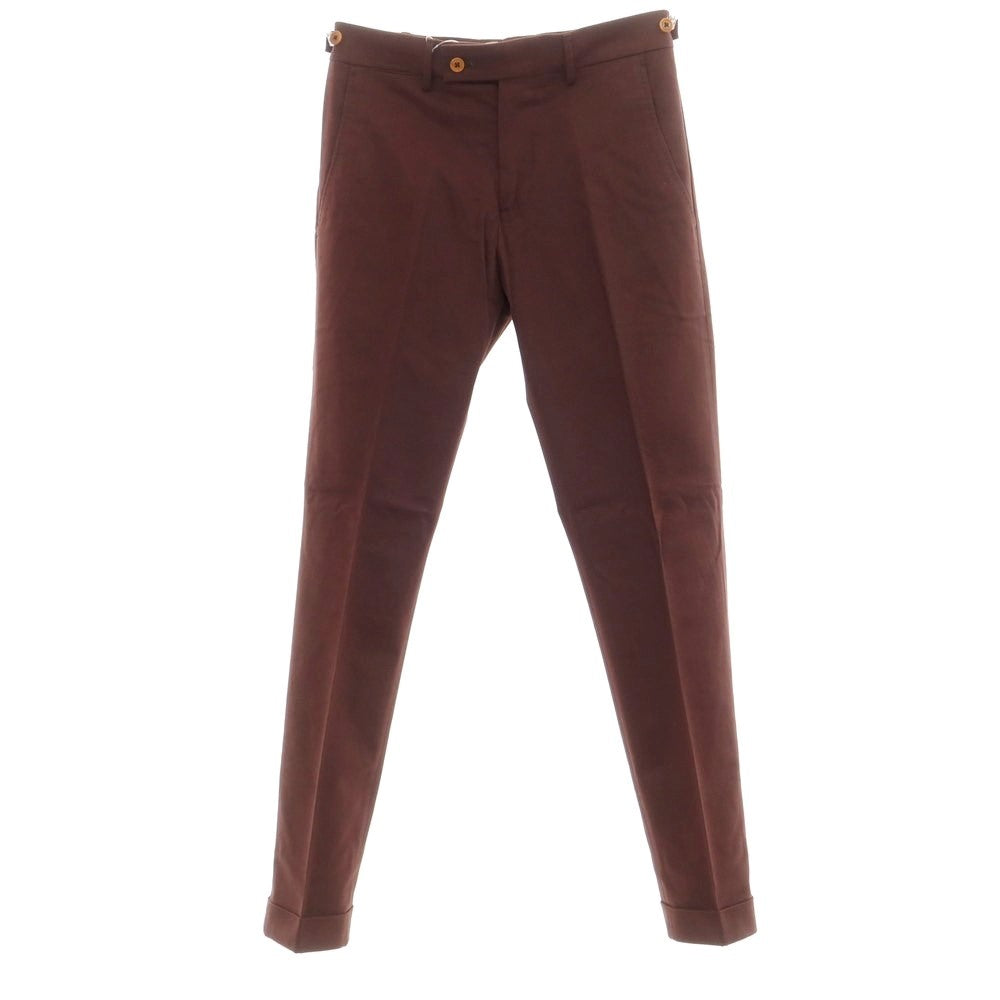 [Used] BERWICH Stretch Cotton Casual Slacks Pants Bordeaux [42] [Condition Rank B] ​​[Men&