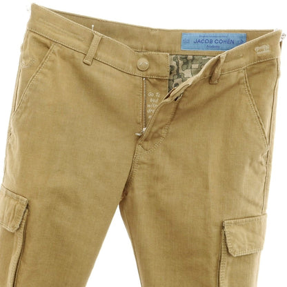 [Used] JACOB COHEN ACADEMY IKE Color Denim Cargo Pants Beige [29] [Condition Rank A] [Men&