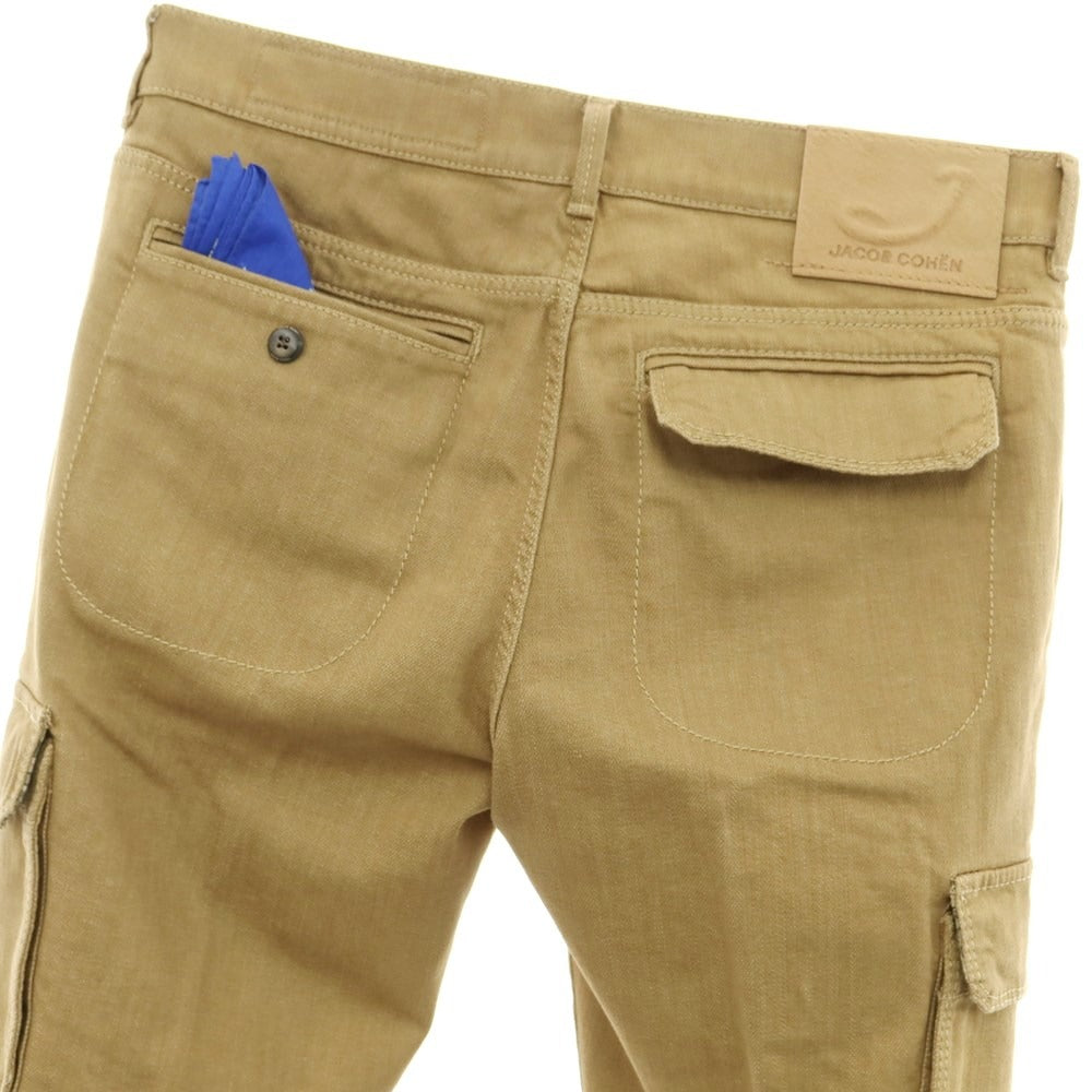 [Used] JACOB COHEN ACADEMY IKE Color Denim Cargo Pants Beige [29] [Condition Rank A] [Men&