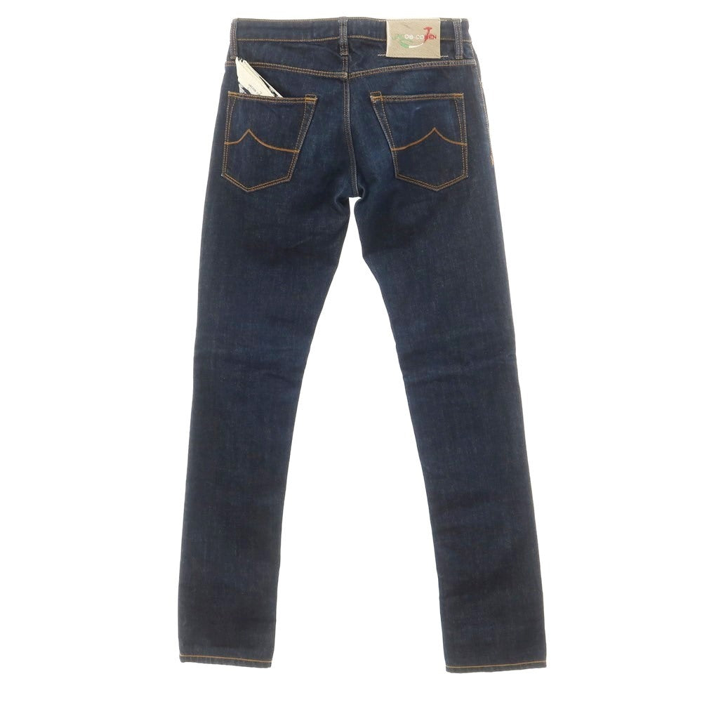 [Used] JACOB COHEN PW696 One-wash Denim Pants Jeans Navy [28] [Condition Rank B] ​​[Men&