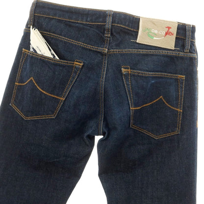 [Used] JACOB COHEN PW696 One-wash Denim Pants Jeans Navy [28] [Condition Rank B] ​​[Men&