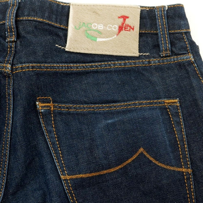 [Used] JACOB COHEN PW696 One-wash Denim Pants Jeans Navy [28] [Condition Rank B] ​​[Men&