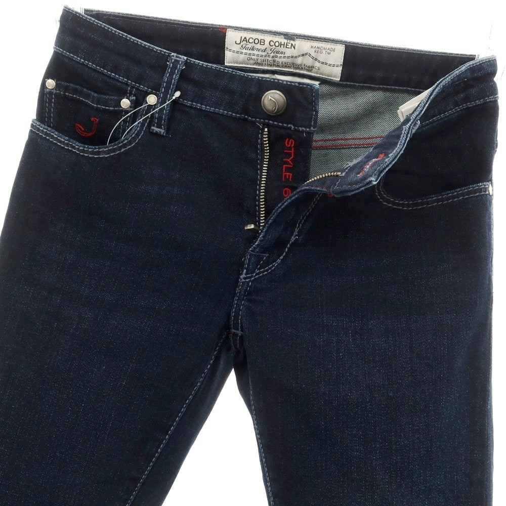 [Used] JACOB COHEN PW696COMF Stretch Denim Pants Jeans Navy [28] [Condition Rank B] ​​[Men&