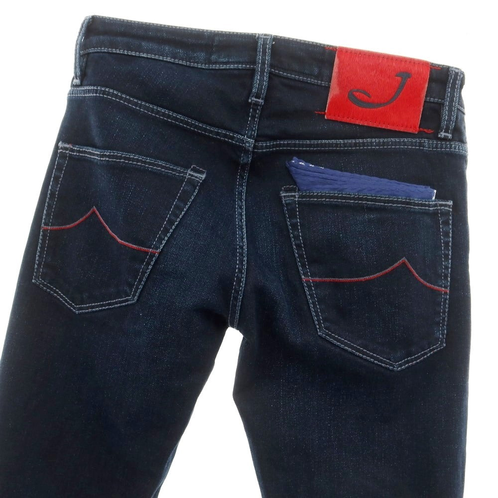 [Used] JACOB COHEN PW696COMF Stretch Denim Pants Jeans Navy [28] [Condition Rank B] ​​[Men&