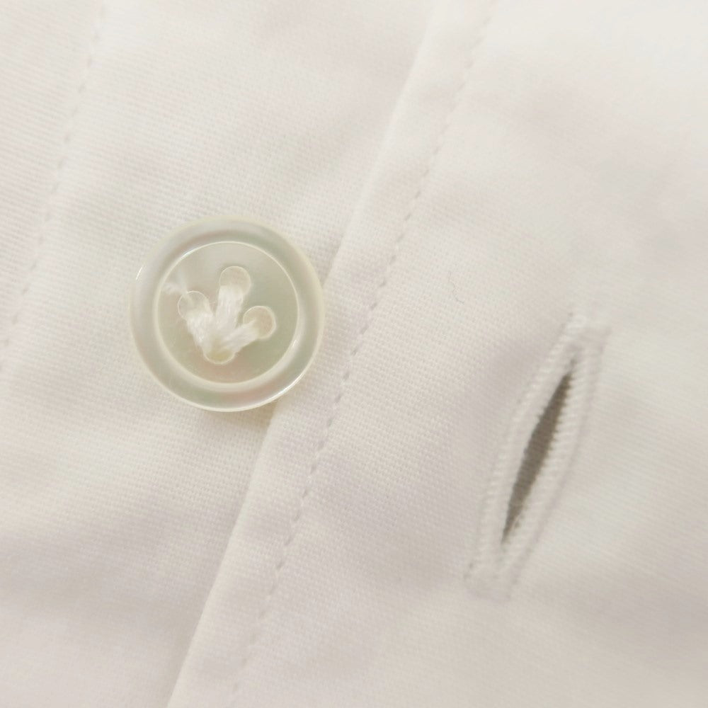 [Used] GALLIPOLI camiceria Cotton Wide Collar Casual Shirt White [50] [Condition Rank C] [Men&