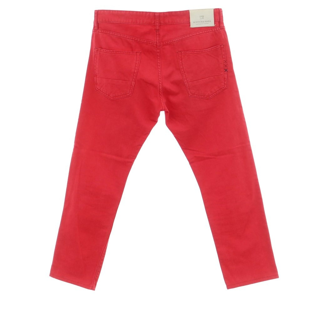 [Used] Scotch &amp;amp; Soda Cotton Twill 5 Pocket Pants Red [Size 32] [RED] [S/S/A/W] [Condition Rank C] [Men&