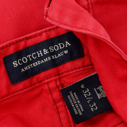 【中古】スコッチアンドソーダ SCOTCH &amp; SODA コットン系ツイル 5ポケットパンツ レッド【サイズ32】【RED】【S/S/A/W】【状態ランクC】【メンズ】【759294】
[DPD]