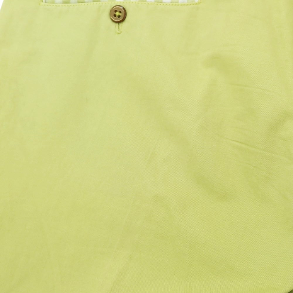 [Used] PT01 Cotton Casual Slacks Pants Light Green [Size 48] [GRN] [S/S] [Condition Rank D] [Men&