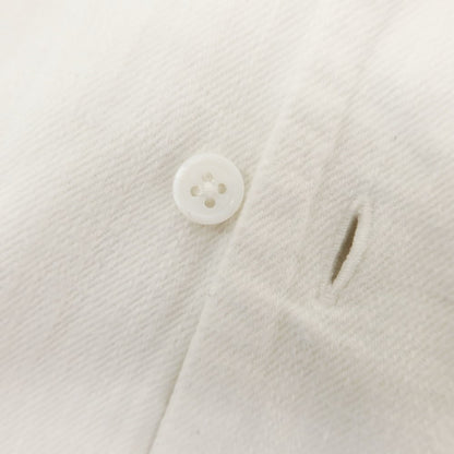 [Used] Bourrienne Cotton Casual Shirt White [L] [Condition Rank C] [Men&