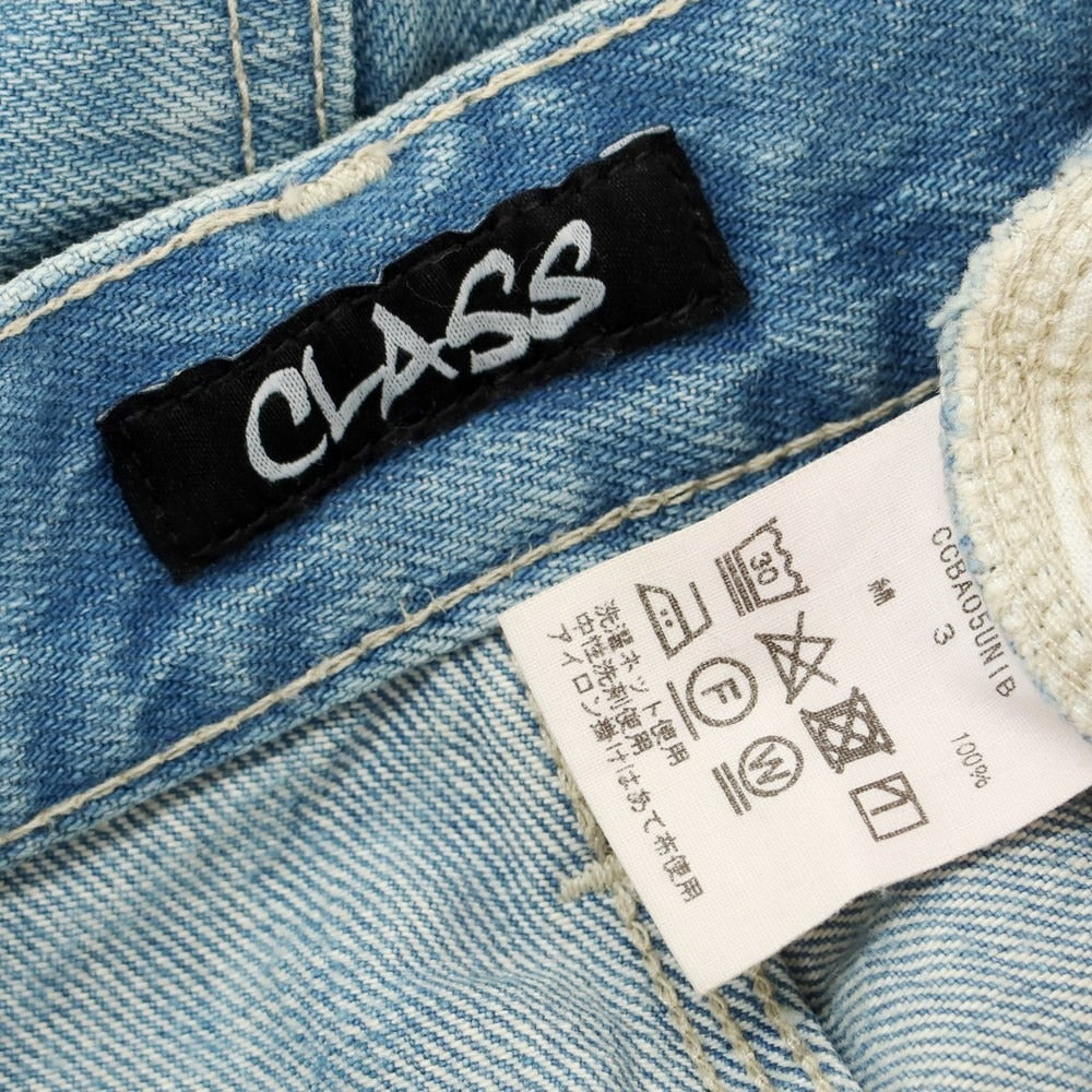 [Used] CLASS Jeans Denim Pants Light Blue [Size 3] [BLU] [S/S/A/W] [Condition Rank C] [Men&