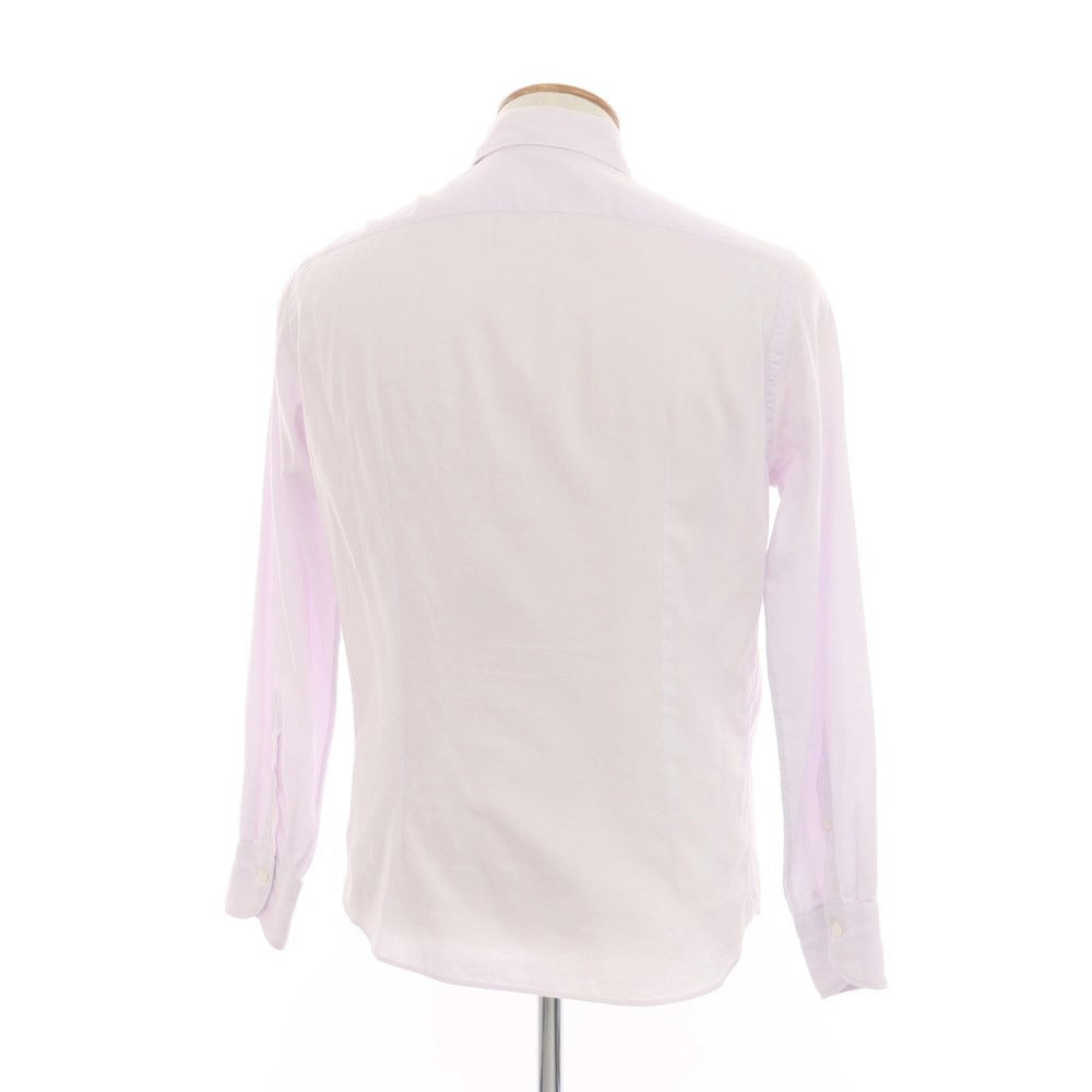 [Used] Giannetto Cotton Horizontal Collar Dress Shirt Light Purple [M] [Condition Rank C] [Men&