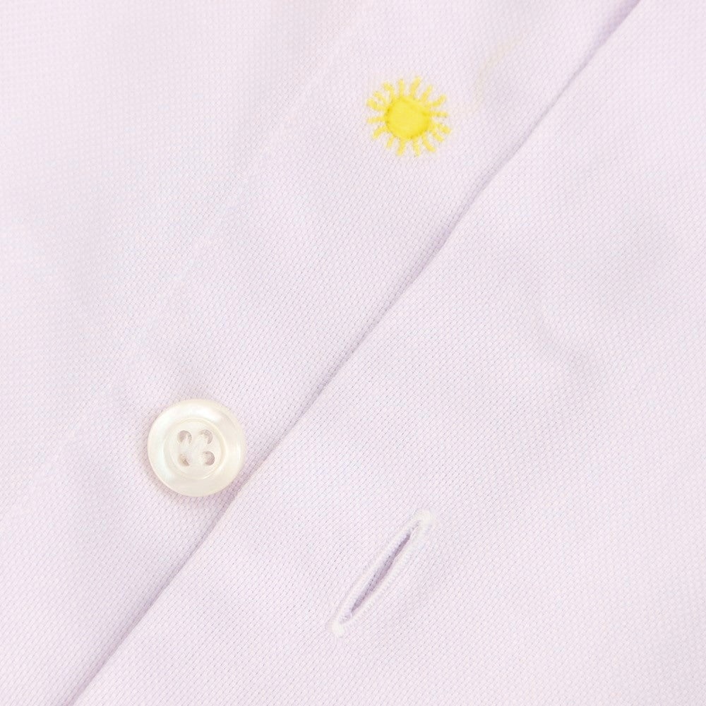 [Used] Giannetto Cotton Horizontal Collar Dress Shirt Light Purple [M] [Condition Rank C] [Men&