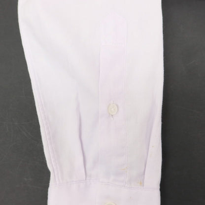 [Used] Giannetto Cotton Horizontal Collar Dress Shirt Light Purple [M] [Condition Rank C] [Men&