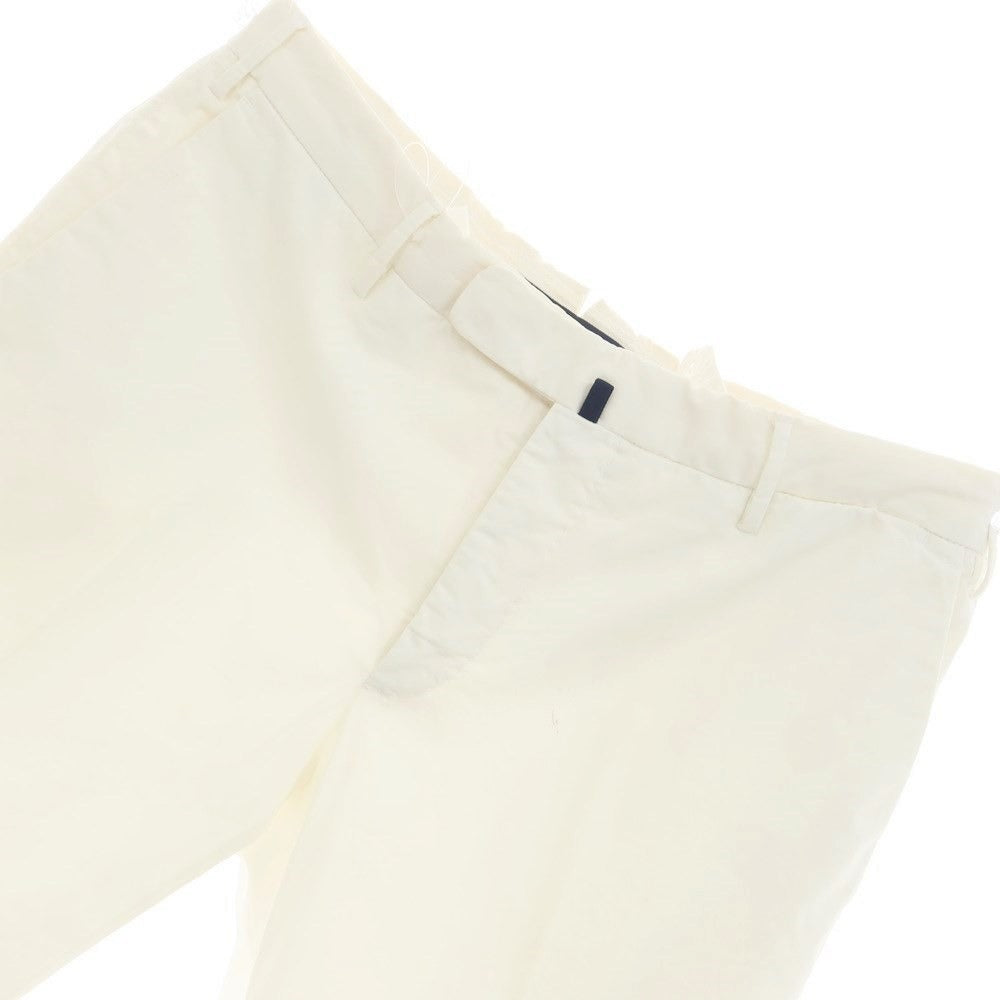 [Used] INCOTEX Stretch Cotton Casual Slacks Pants White [48] [Condition Rank D] [Men&