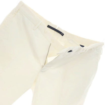 [Used] INCOTEX Stretch Cotton Casual Slacks Pants White [48] [Condition Rank D] [Men&