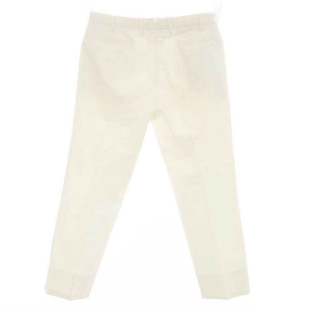 [Used] INCOTEX Stretch Cotton Casual Slacks Pants White [48] [Condition Rank D] [Men&