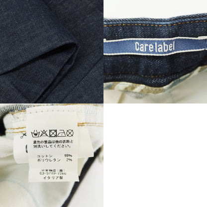 [Used] Care label stretch jeans, denim pants, navy [size 31] [NVY] [S/S/A/W] [Condition rank B] ​​[Men&