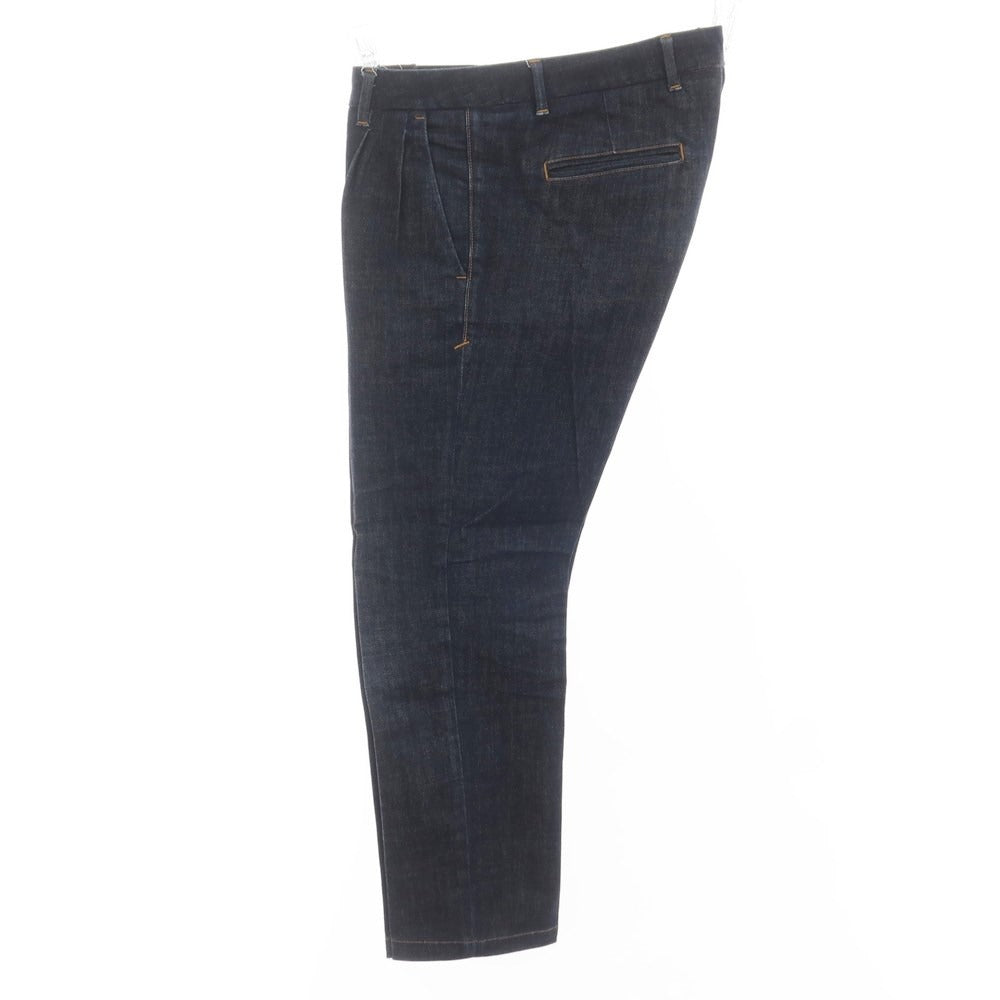 [Used] Care label stretch jeans, denim pants, navy [size 31] [NVY] [S/S/A/W] [Condition rank B] ​​[Men&