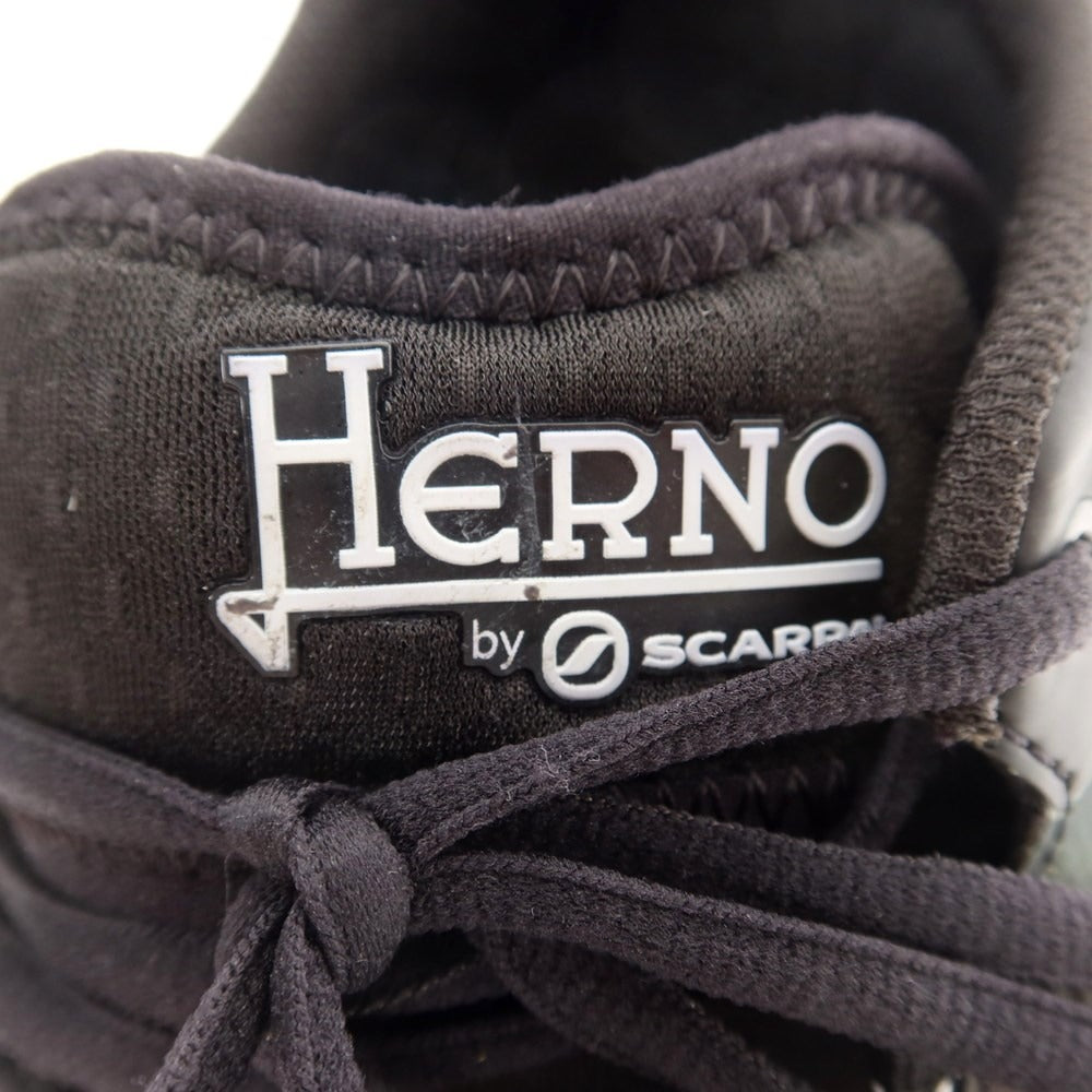 [Used] Herno x Scarpa Gore-Tex sneakers, black [29.5cm] [Condition rank B] ​​[Men&