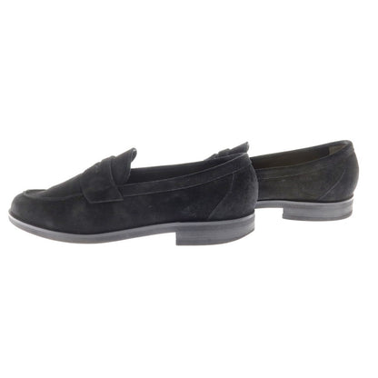 [Used] TradingPost Suede Coin Loafers Black [8] [Condition Rank B] ​​[Men&