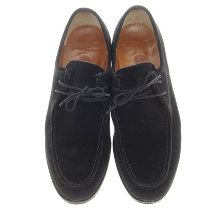 [Used] Polpetta Ships special order suede U-tip shoes black [40.5] [Condition rank B] ​​[Men&