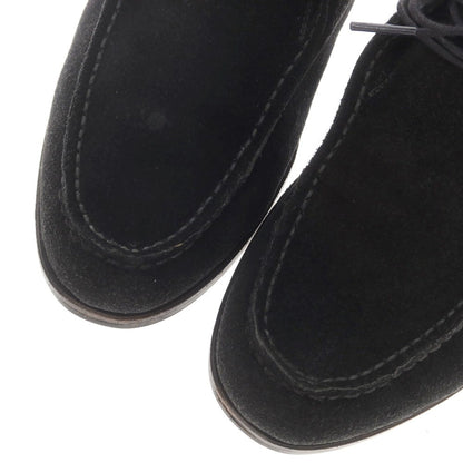 [Used] Polpetta Ships special order suede U-tip shoes black [40.5] [Condition rank B] ​​[Men&