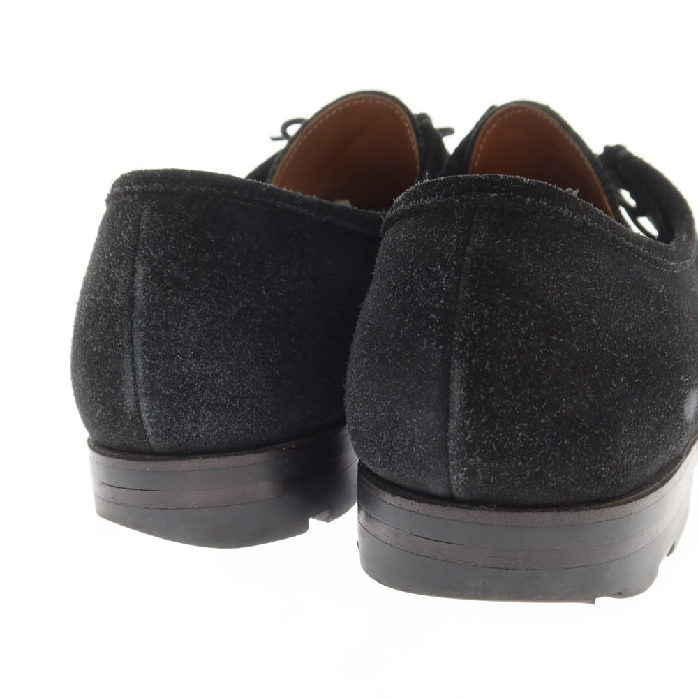 [Used] Polpetta Ships special order suede U-tip shoes black [40.5] [Condition rank B] ​​[Men&