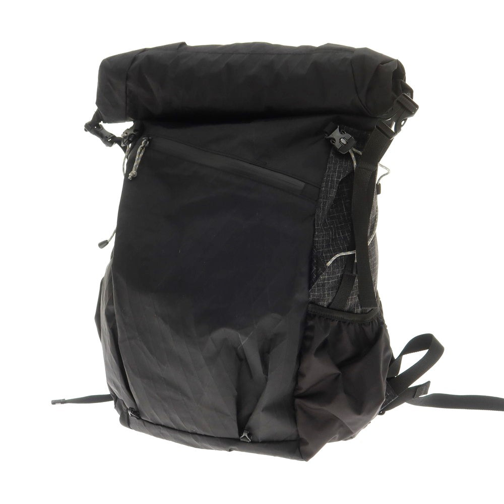 【中古】マーモット MARMOT ナイロン ロールトップ バックパック・リュック ブラック【 20～35L 】【 状態ランクC 】【 メンズ 】