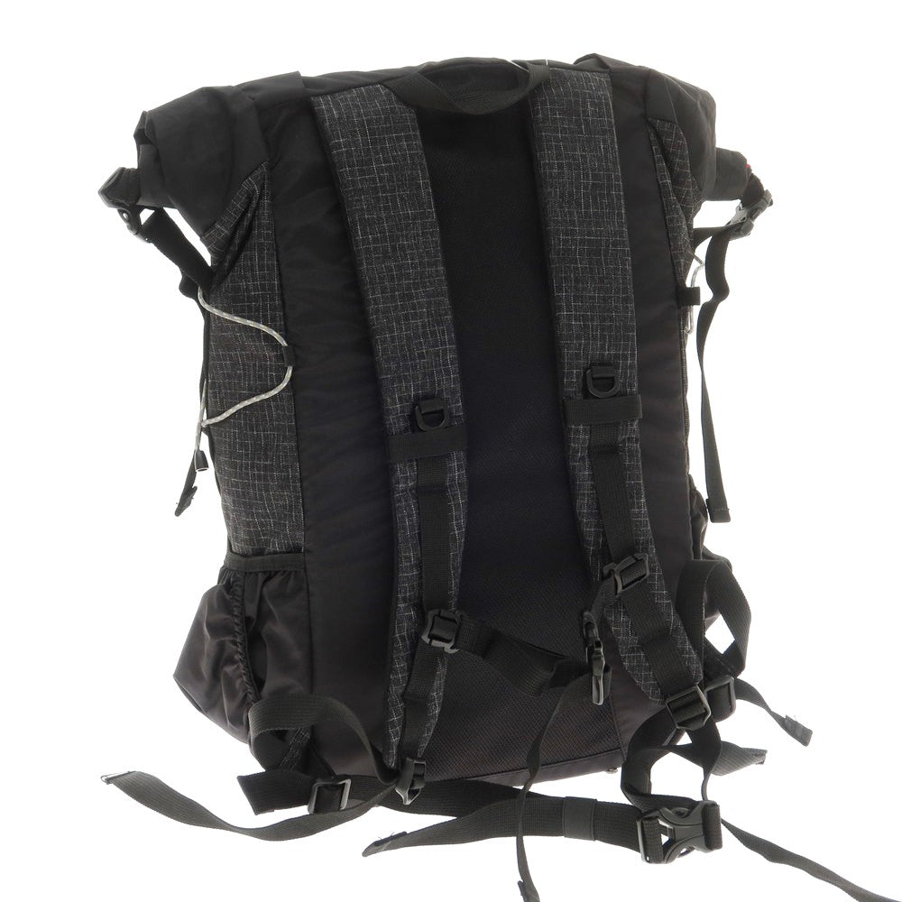 【中古】マーモット MARMOT ナイロン ロールトップ バックパック・リュック ブラック【 20～35L 】【 状態ランクC 】【 メンズ 】