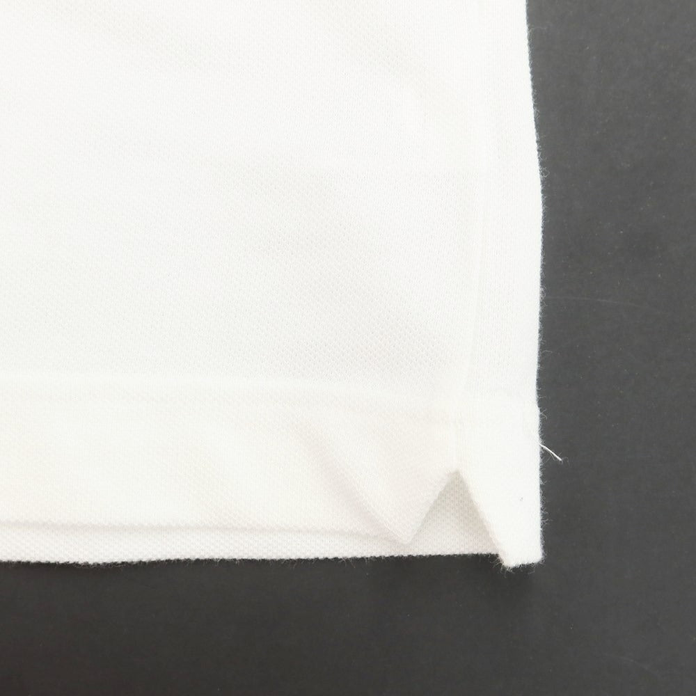 [Used] LACOSTE Pique Cotton Pocket Short Sleeve T-Shirt White [2] [Condition Rank B] ​​[Men&