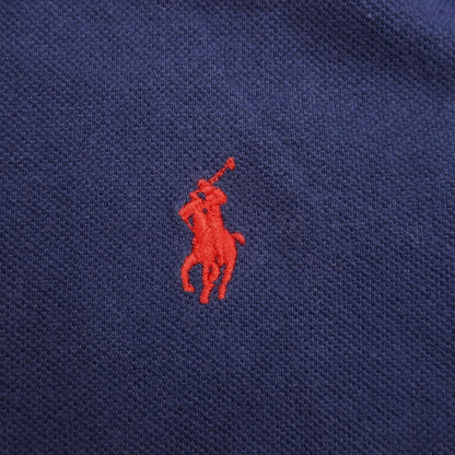 [Used] Polo Ralph Lauren Polo Shirt in Navy, Made of Piqué Cotton, Condition Rank C, Men&