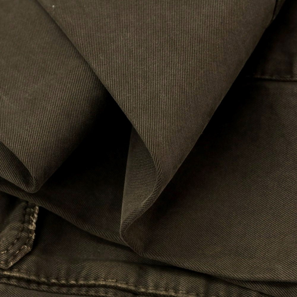 [Used] JACOB COHEN ACADEMY Twill Cotton Cargo Pants Dark Brown [30] [Condition Rank B] ​​[Men&