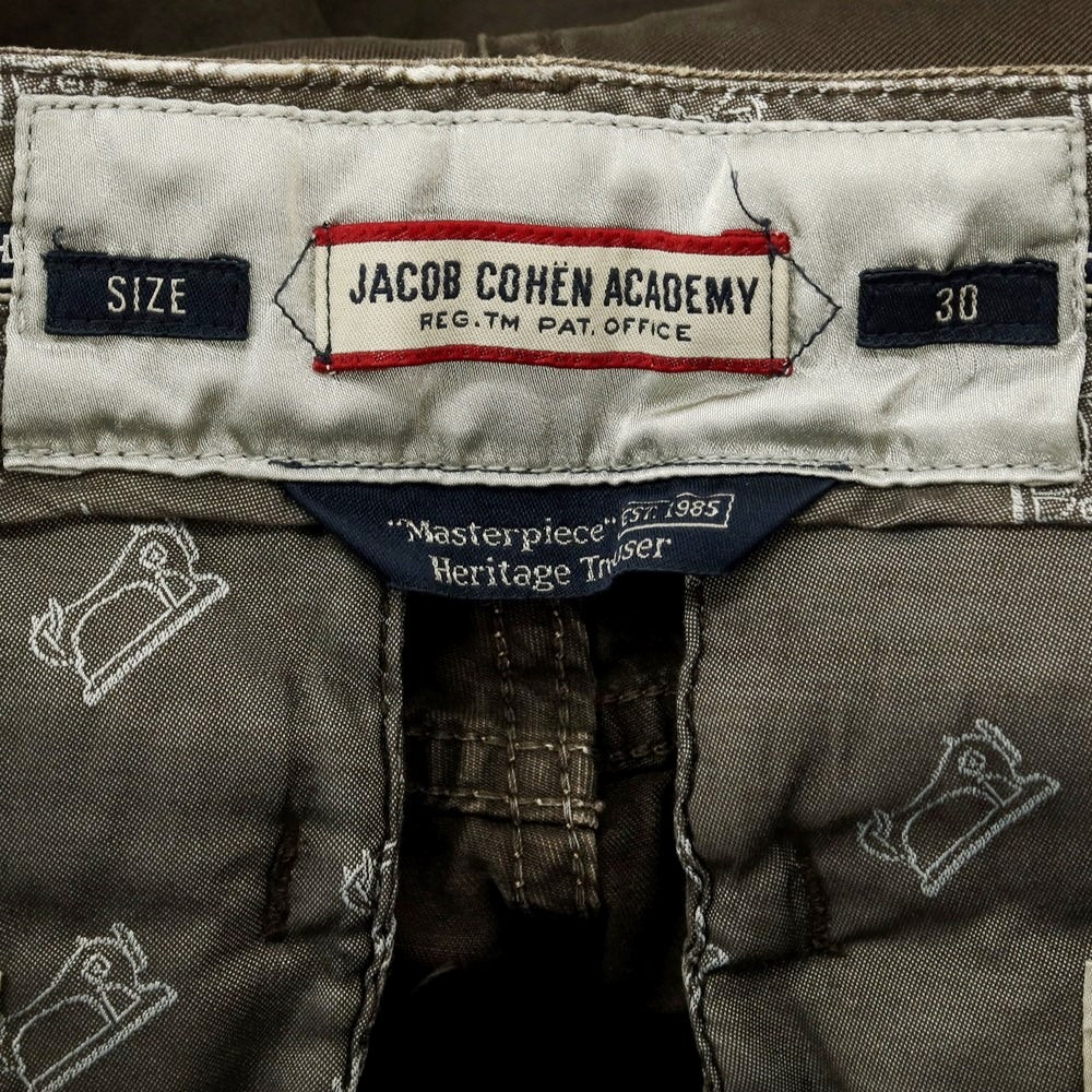 [Used] JACOB COHEN ACADEMY Twill Cotton Cargo Pants Dark Brown [30] [Condition Rank B] ​​[Men&