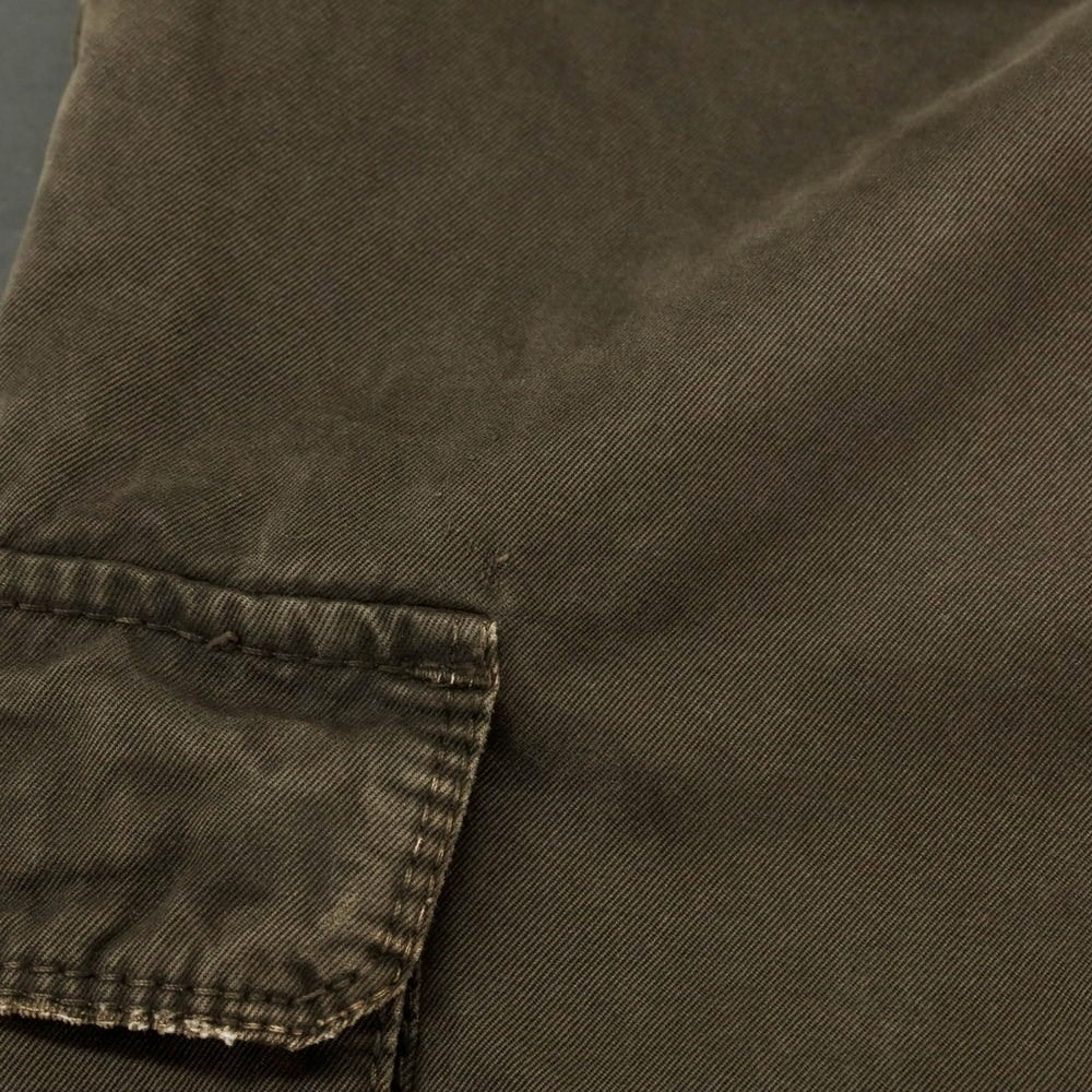 [Used] JACOB COHEN ACADEMY Twill Cotton Cargo Pants Dark Brown [30] [Condition Rank B] ​​[Men&