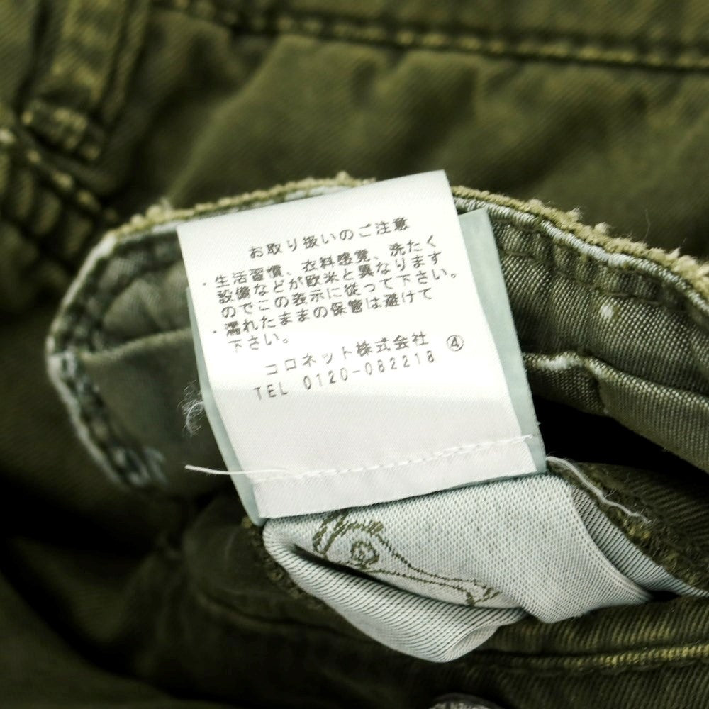 [Used] JACOB COHEN ACADEMY Twill Cotton Cargo Pants Olive Green [30] [Condition Rank B] ​​[Men&